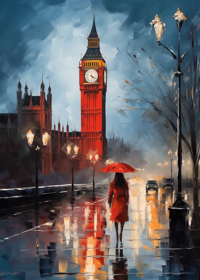 Rainy London