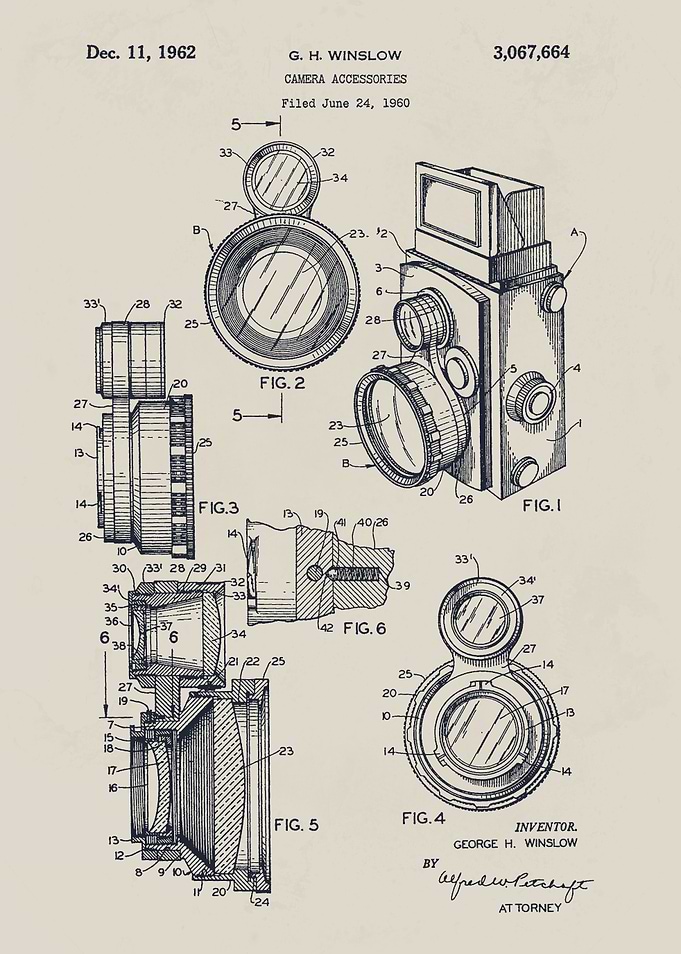 Camera Accessories Patent Drawing