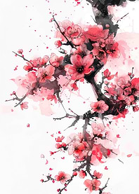 Cherry Blossom Watercolor