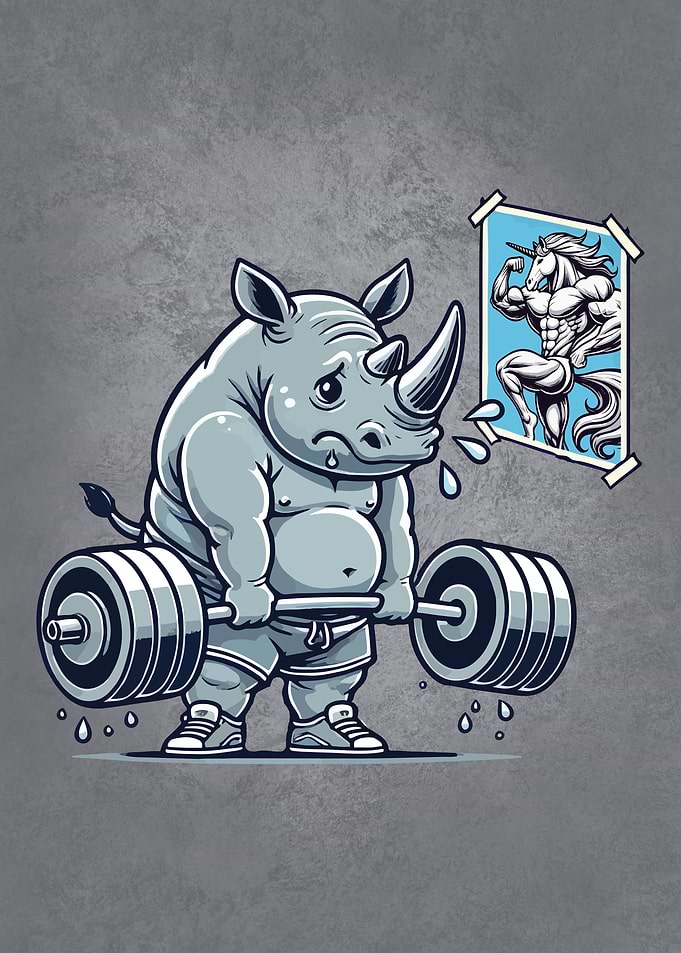 Rhino Weightlifting vs Unicorn