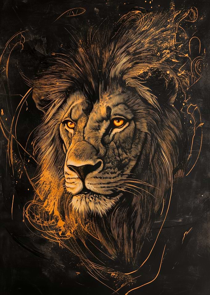 Regal Majesty: The Golden Lion