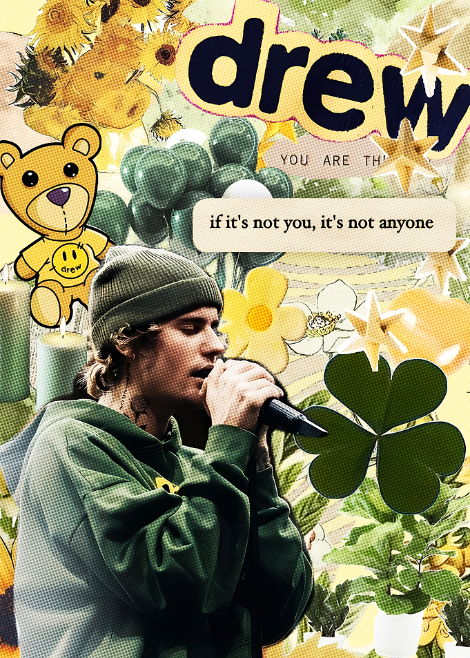 Justin Bieber Drew House Collage
