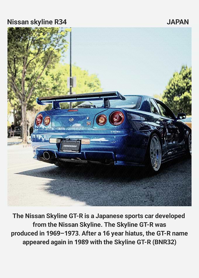 Nissan Skyline R34 GT-R