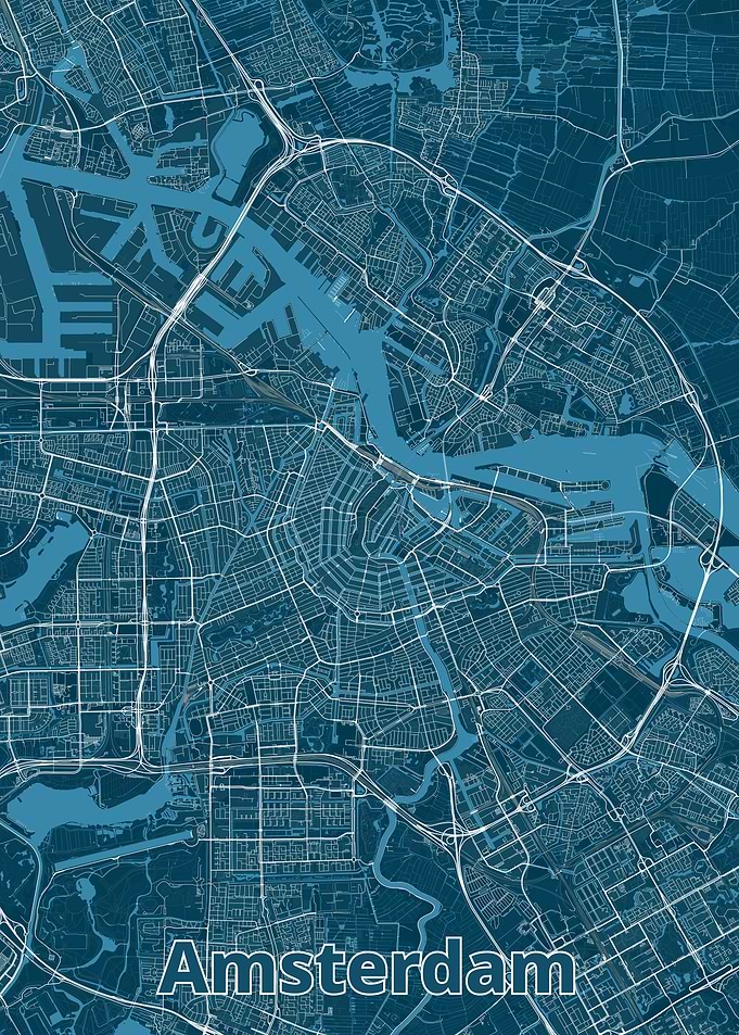 Amsterdam City Map