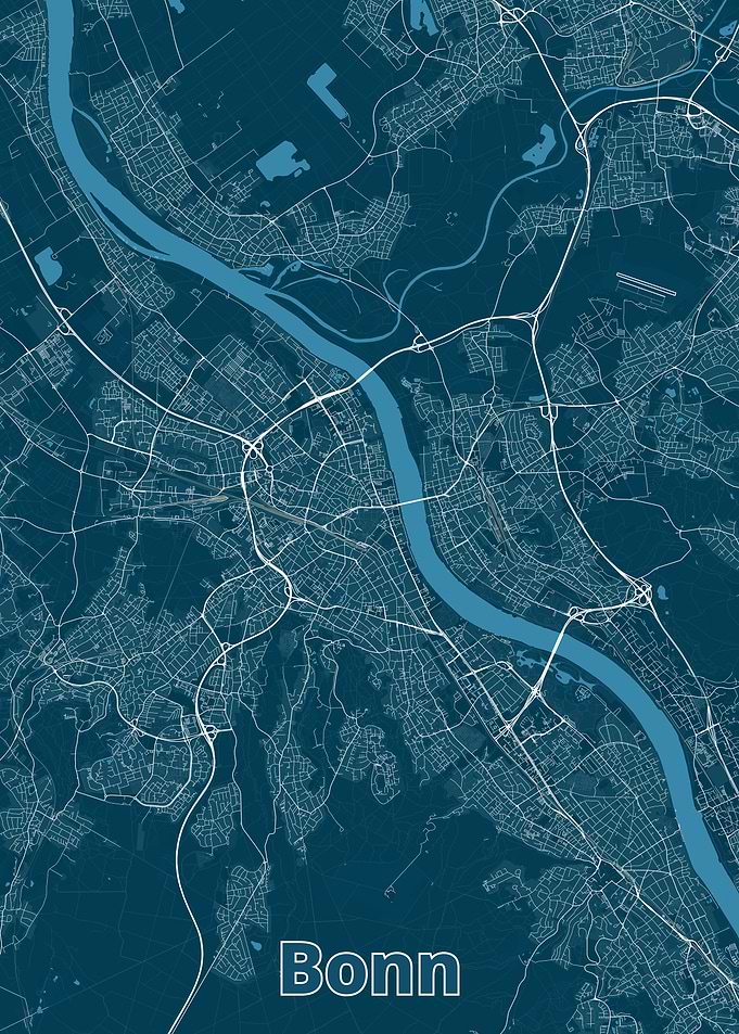 Bonn City Map