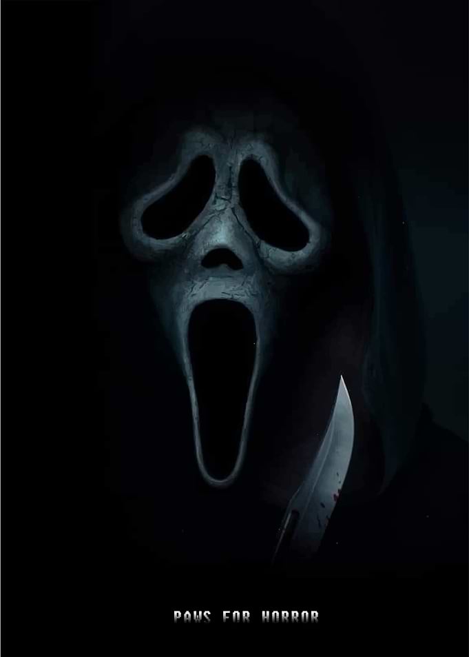 Ghostface Horror Poster
