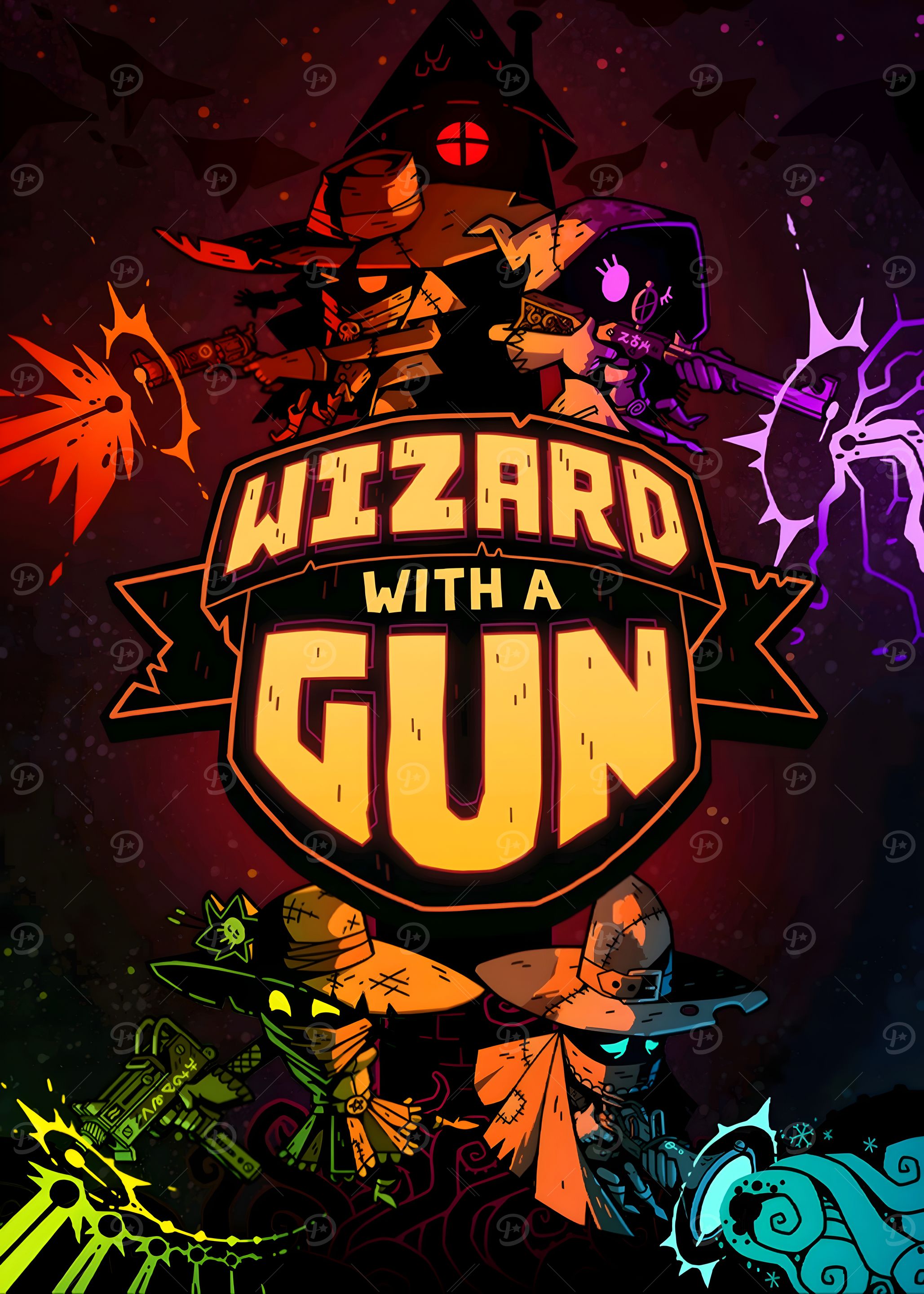 Wizard with a Gun Game Art