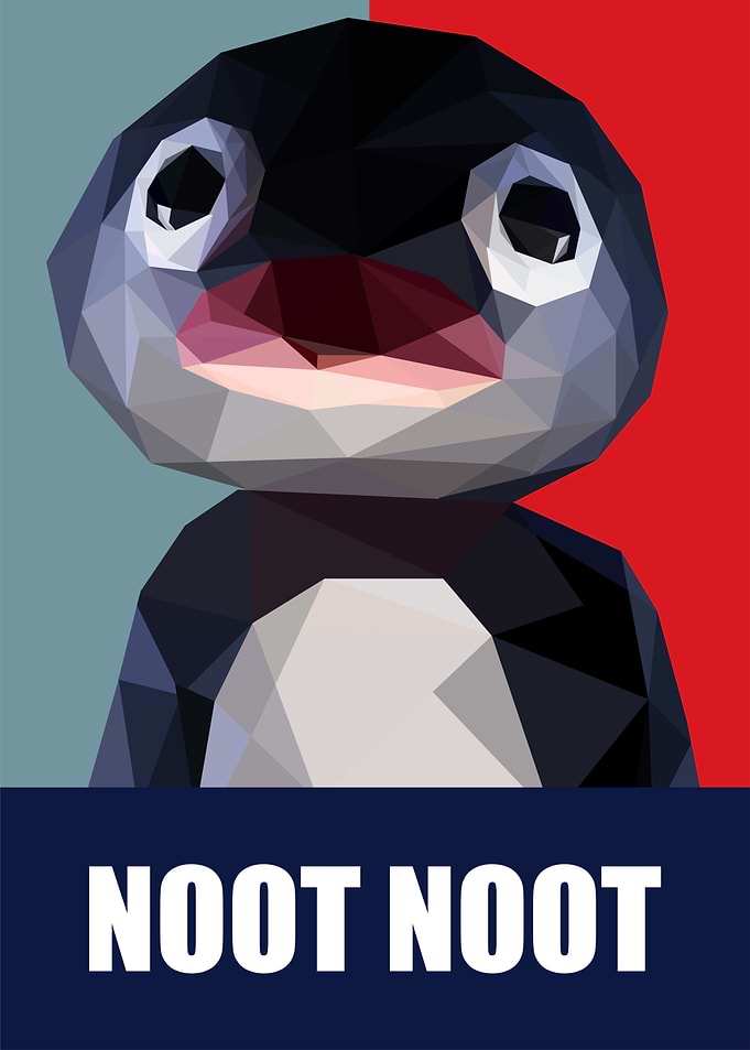 Penguin traumatized meme
