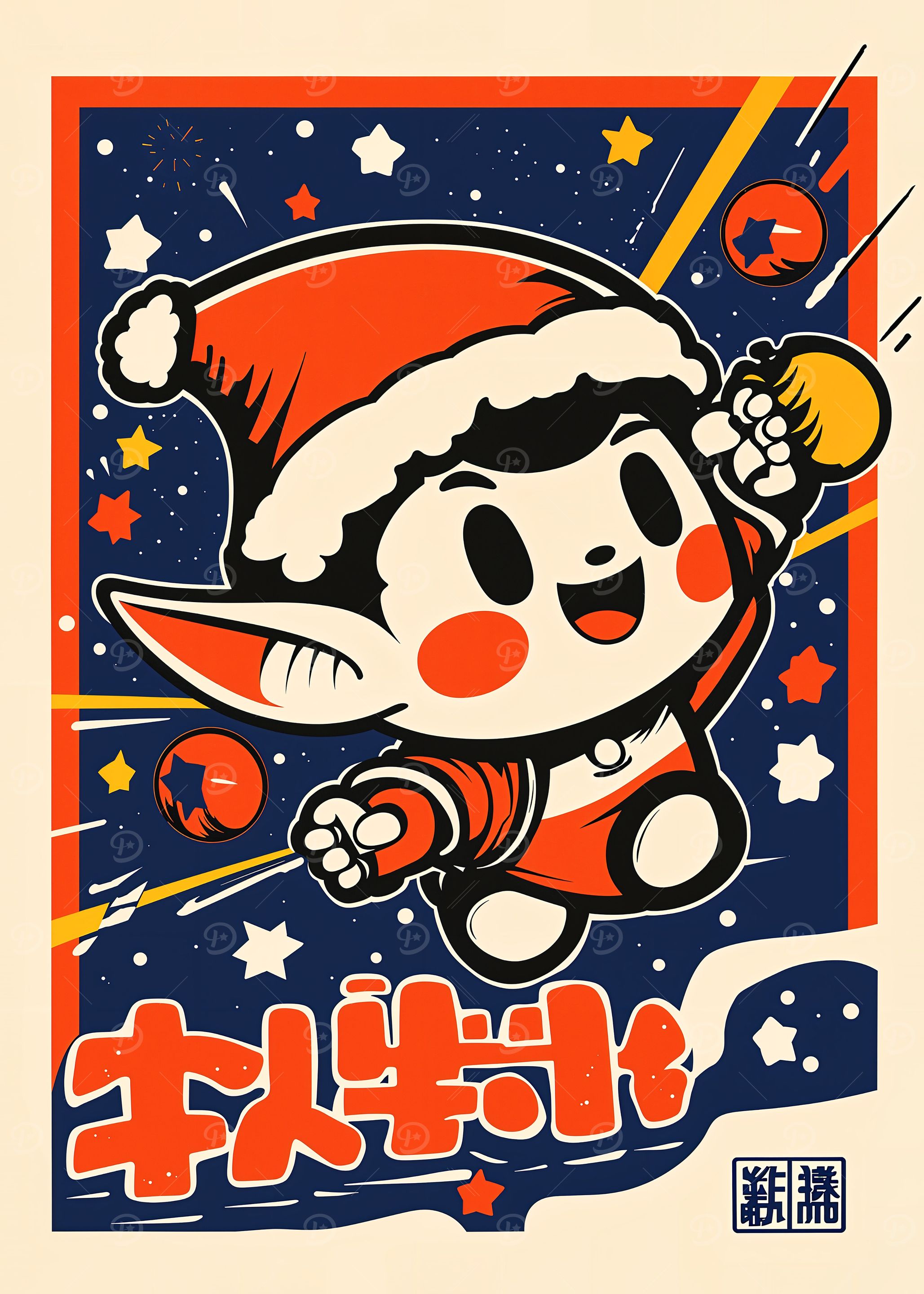 Christmas Elf in Space