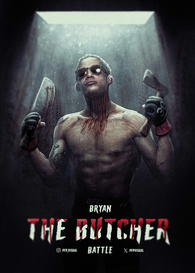 UFC Fighter Bryan Battle Poster