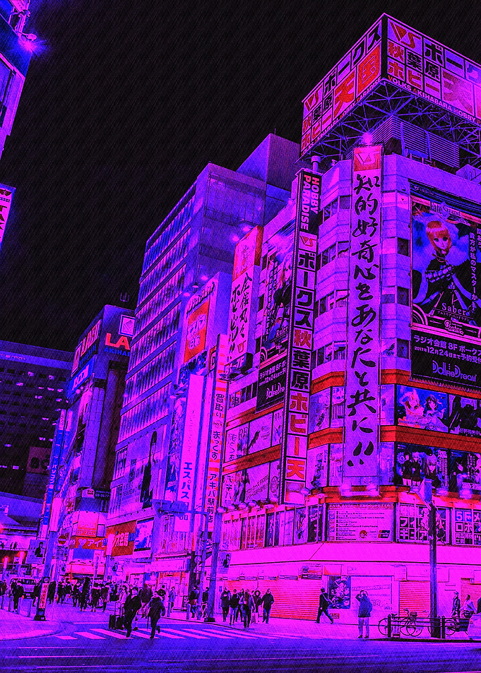 Neon Tokyo Night