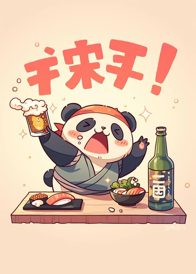 Panda Sushi Chef