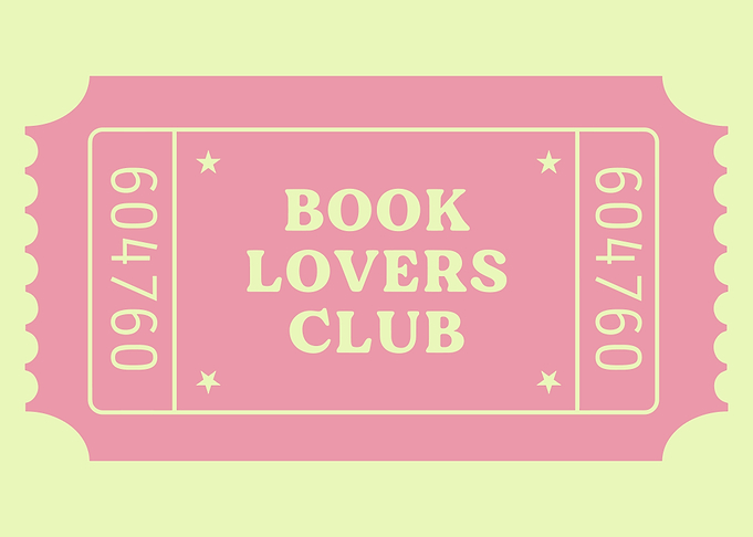 Book Lovers Club Ticket