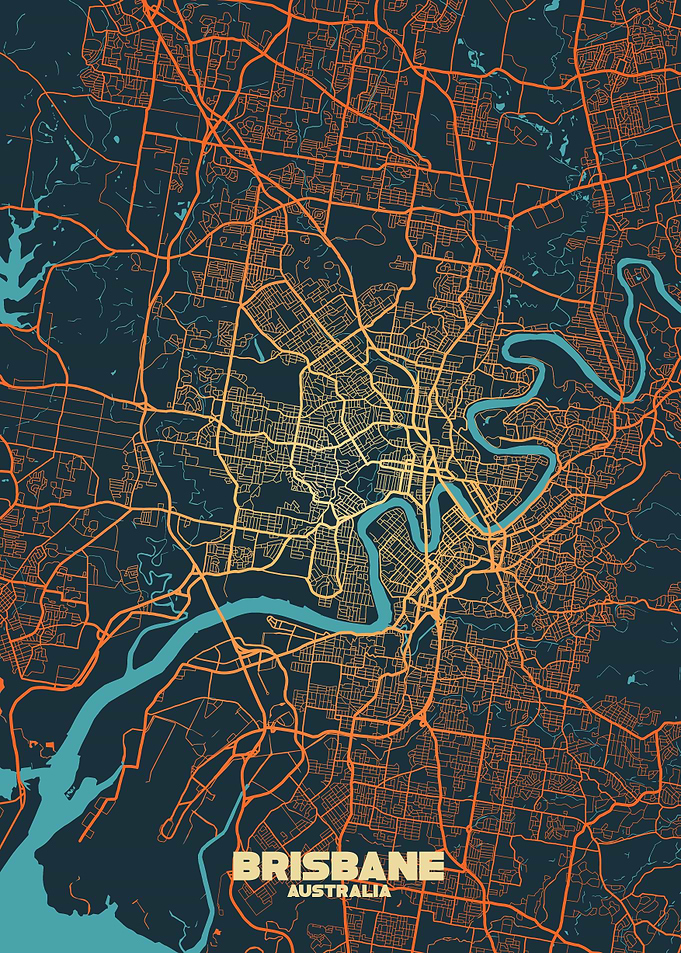 Brisbane City Map