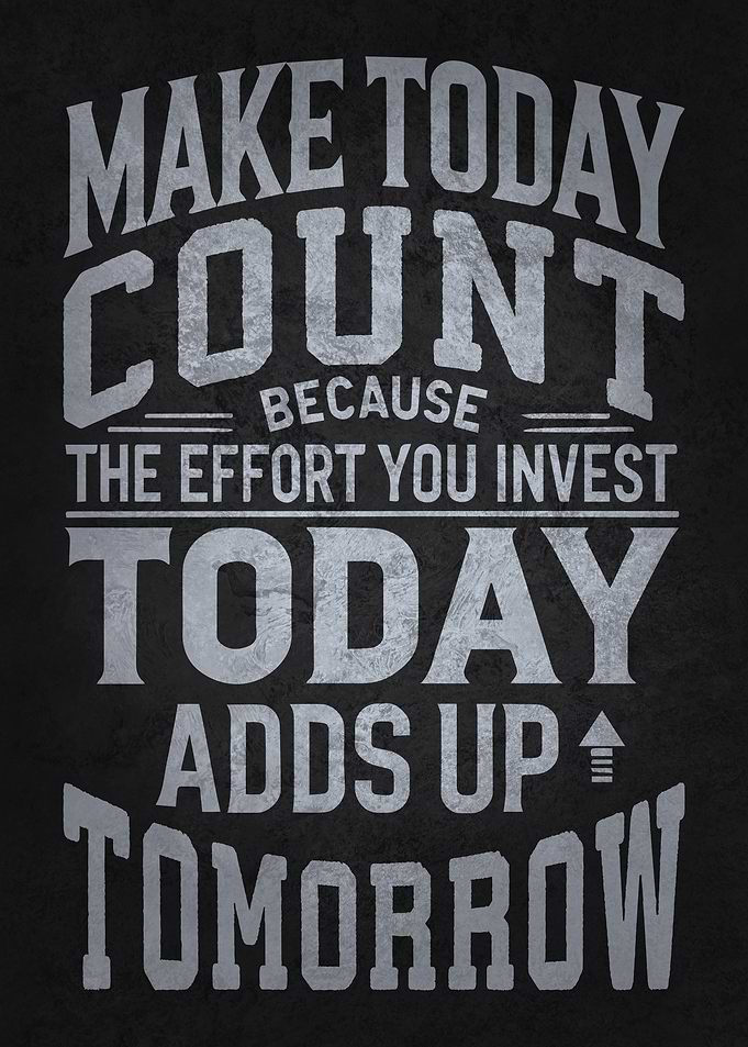 Make Today Count Quote