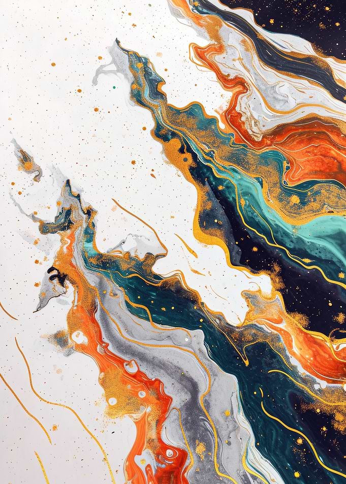 Abstract Fluid Art