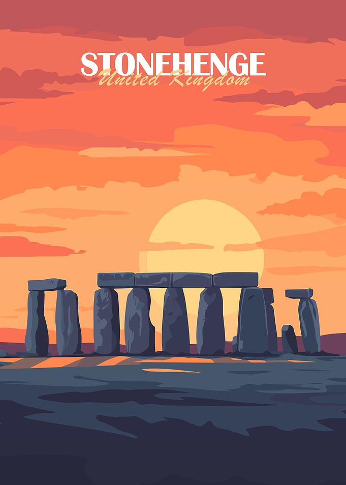 Stonehenge Sunset