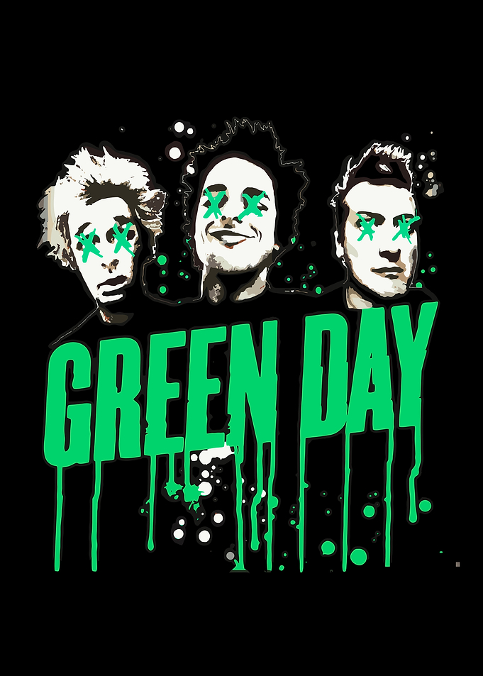 Green Day Band Art