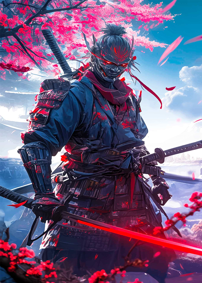 Fantasy Samurai Warrior