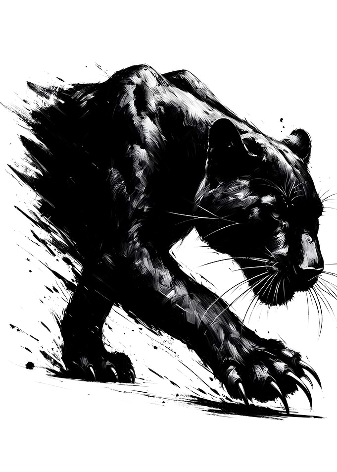 Black Panther Pose