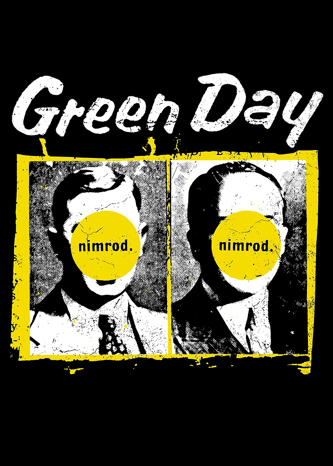 Green Day Nimrod Album Art