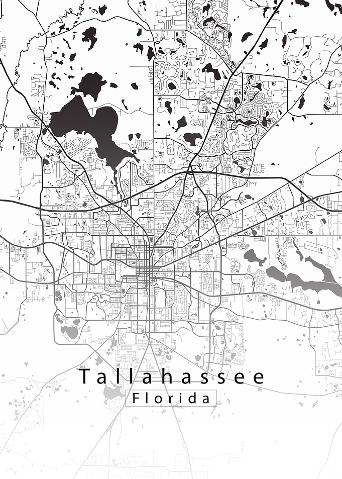 Tallahassee Florida Map