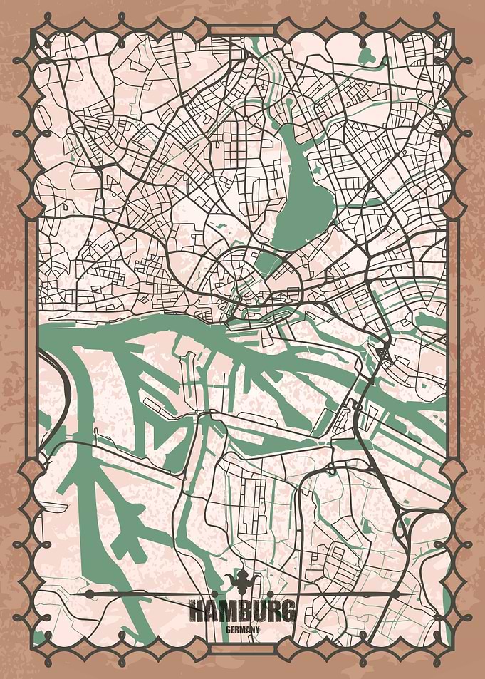 Hamburg City Map