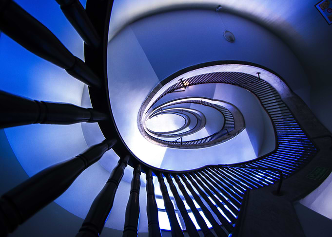 Spiral Staircase View