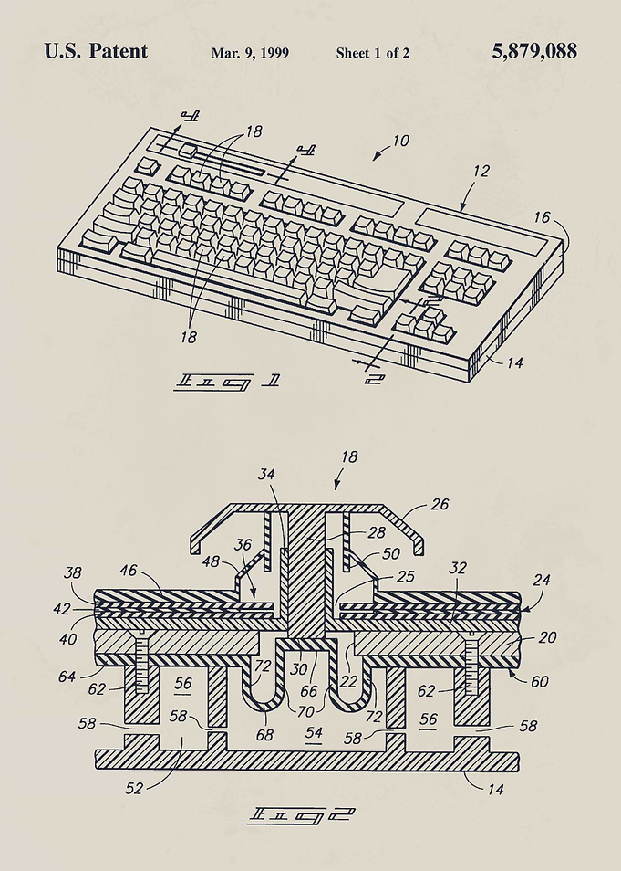 Keyboard Patent