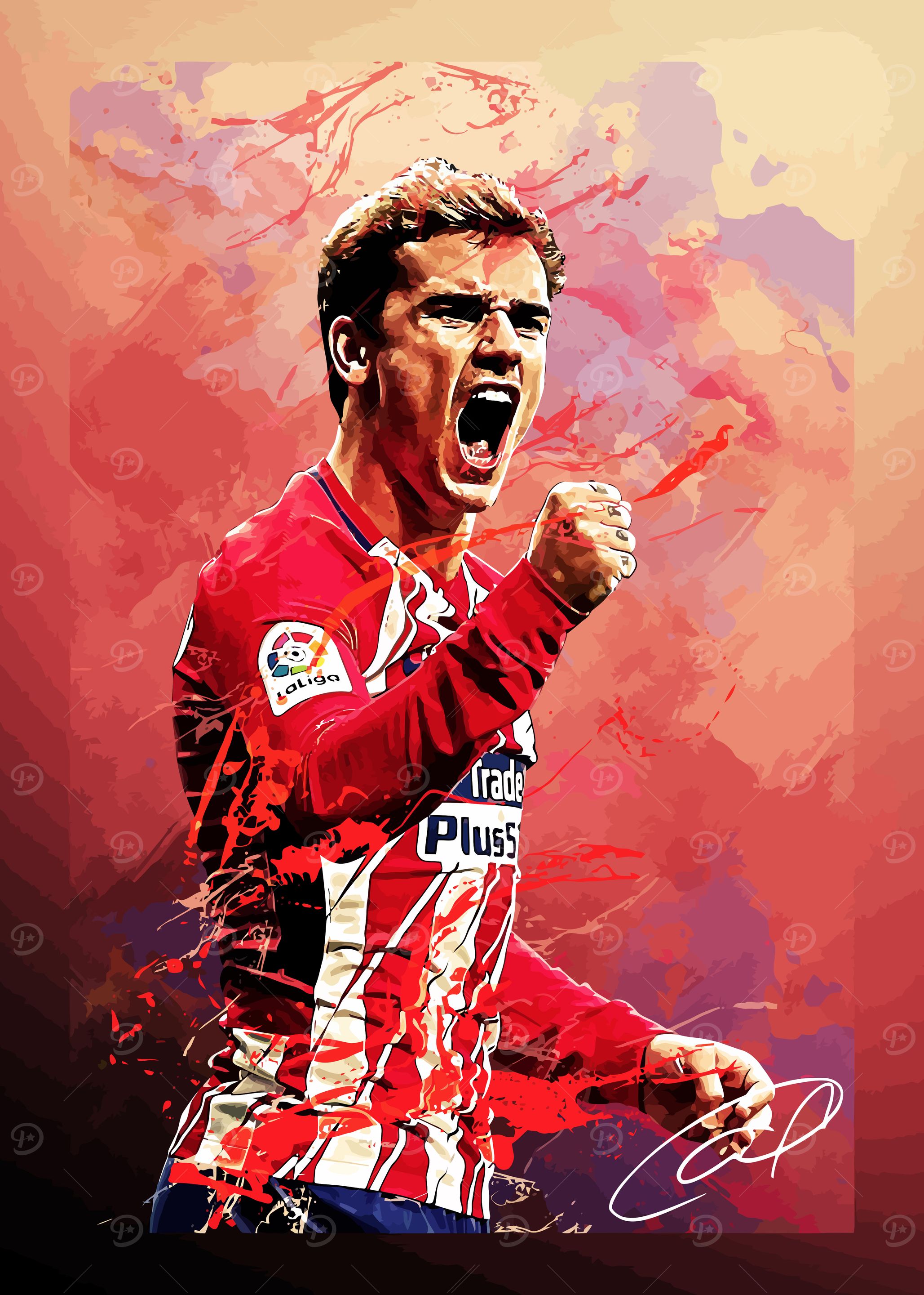 Soccer Player Celebration