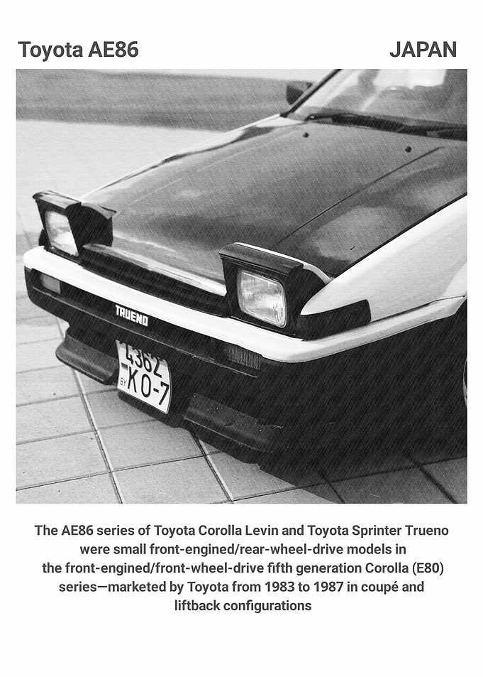 Toyota AE86 Sprinter Trueno