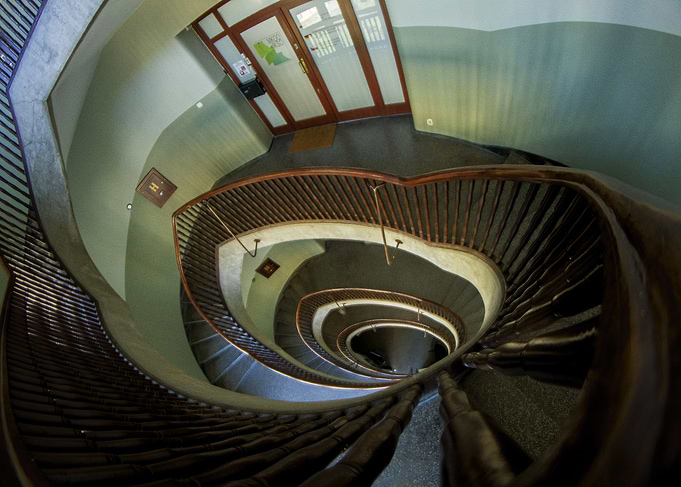 Spiral Staircase View