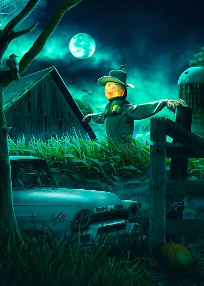 Pumpkin Scarecrow