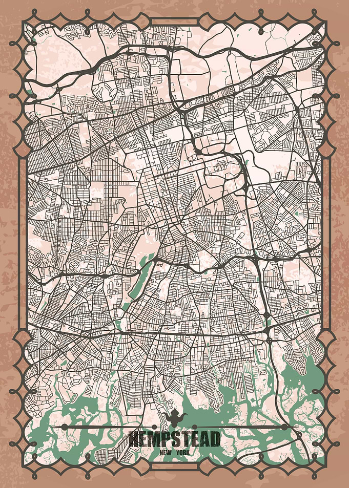Hempstead, New York Map