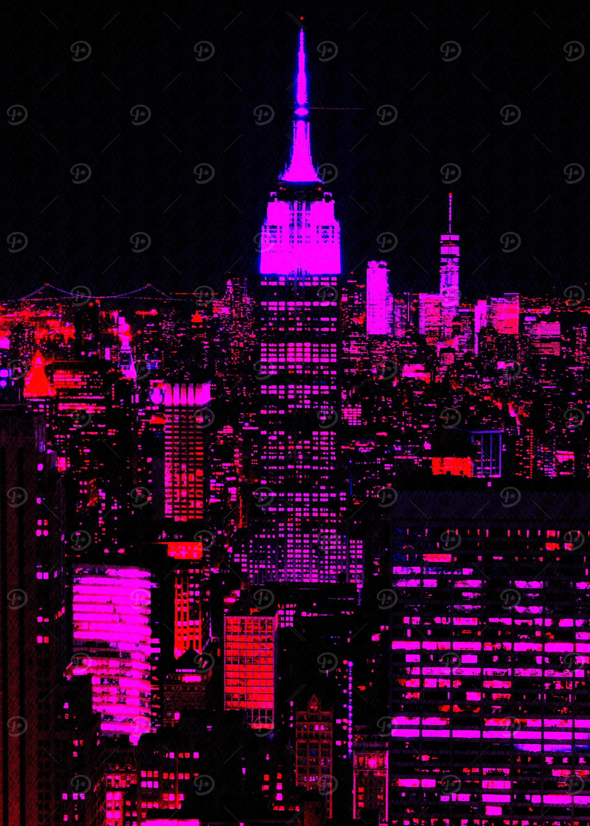 Neon Cityscape