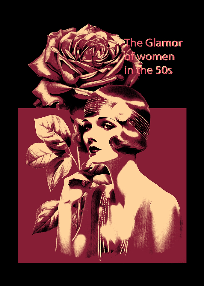 Glamour of 50s Women