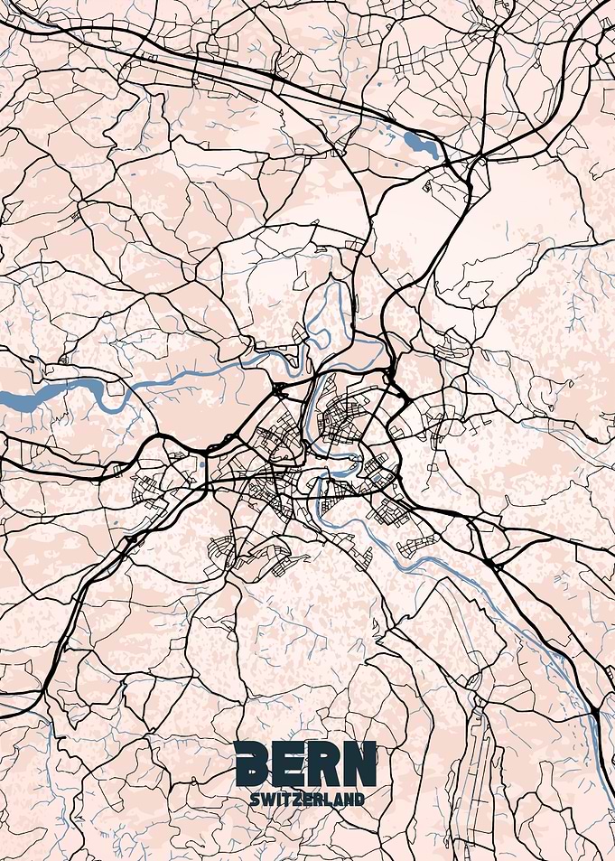 Bern City Map