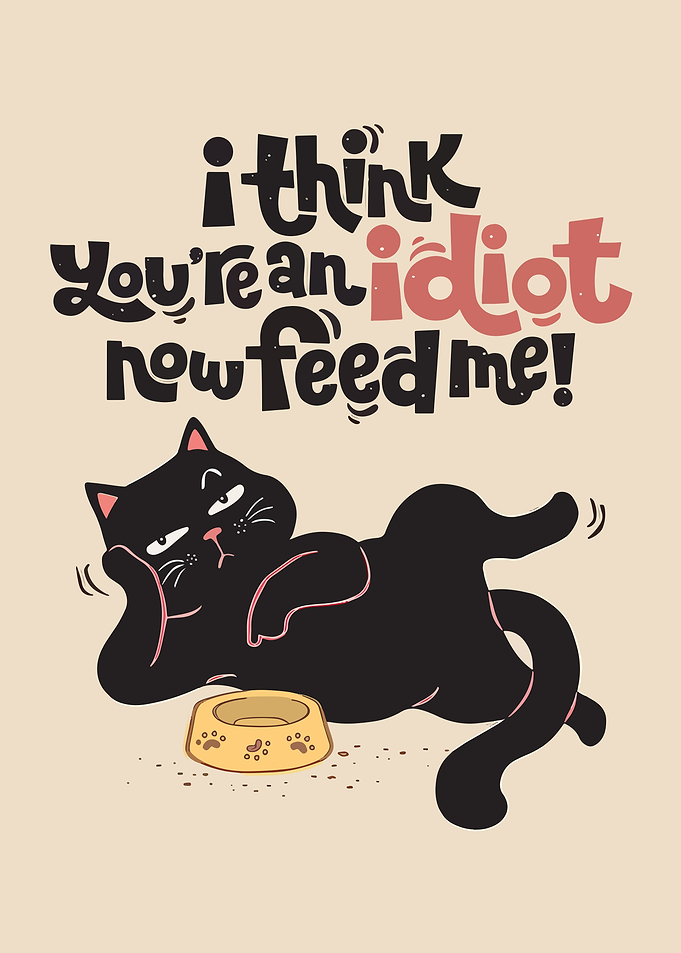 Cat Demands Food
