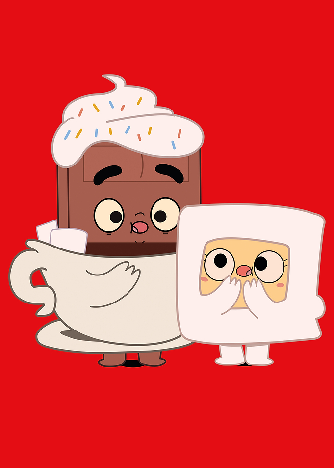 Funny Coffee Couple Duo Lover