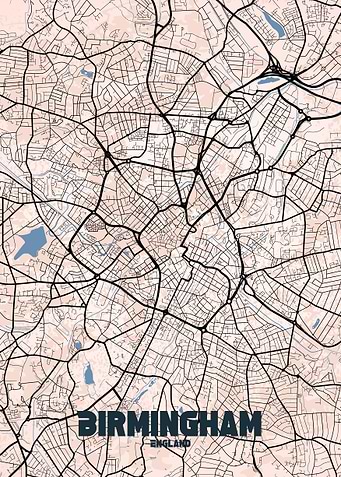 Birmingham City Map