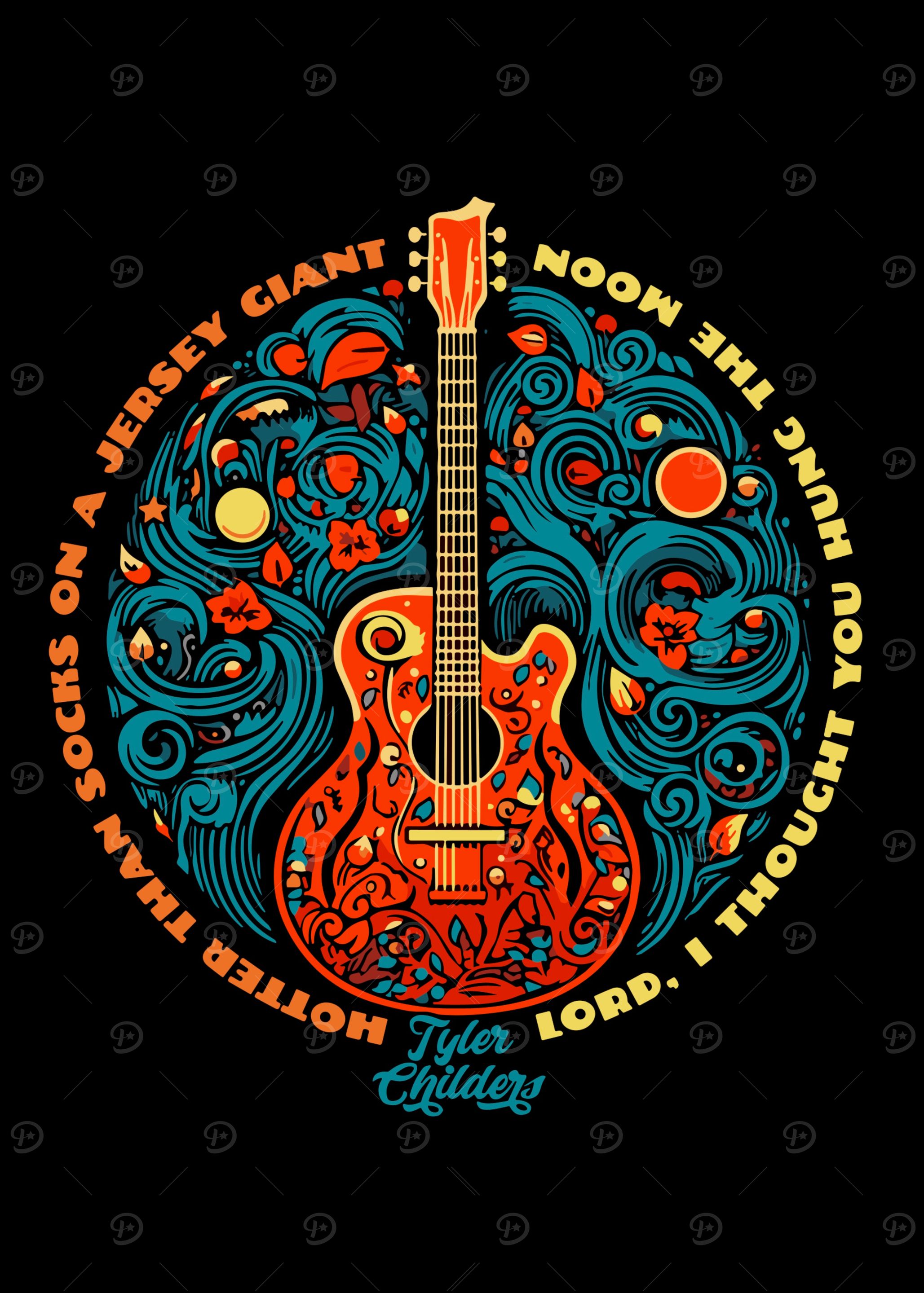 Tyler Childers Guitar Design