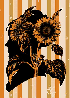 Sunflower Silhouette