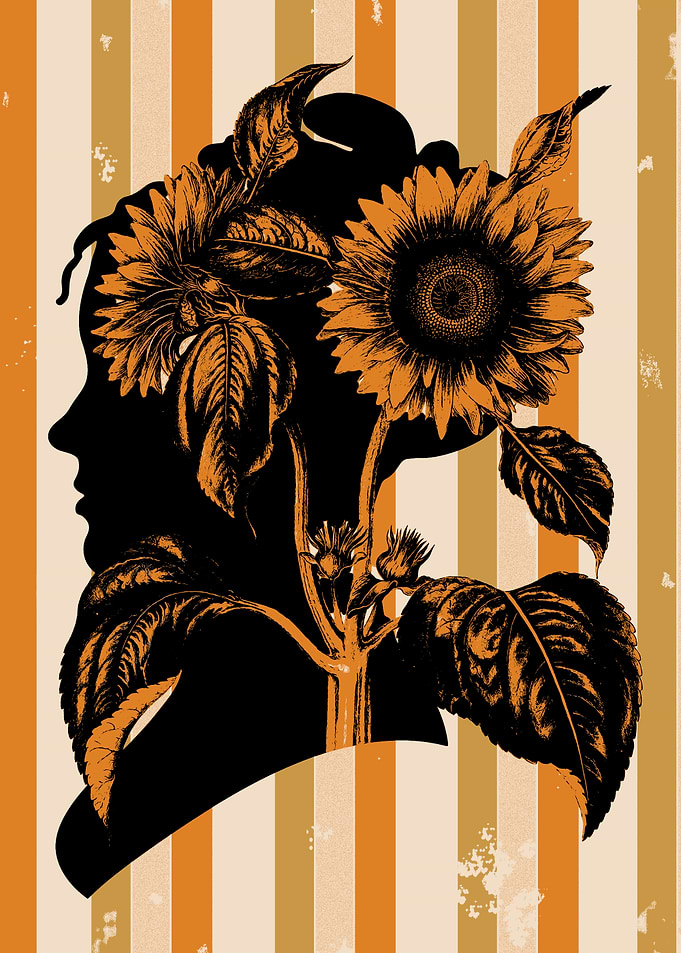 Sunflower Silhouette