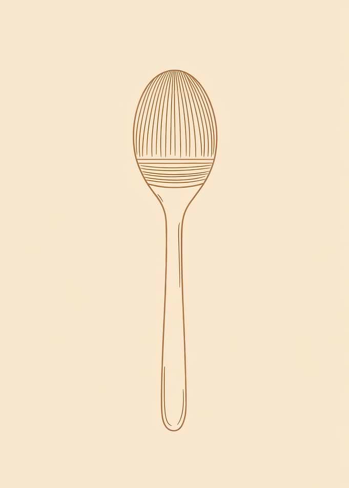 Wooden Spoon Illustration