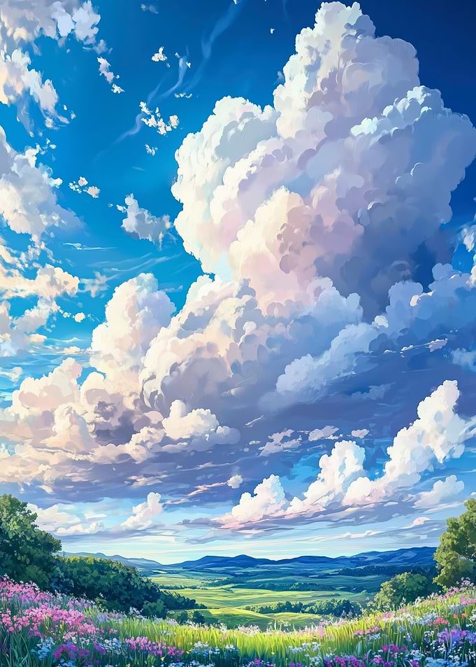 Dreamy Sky Landscape