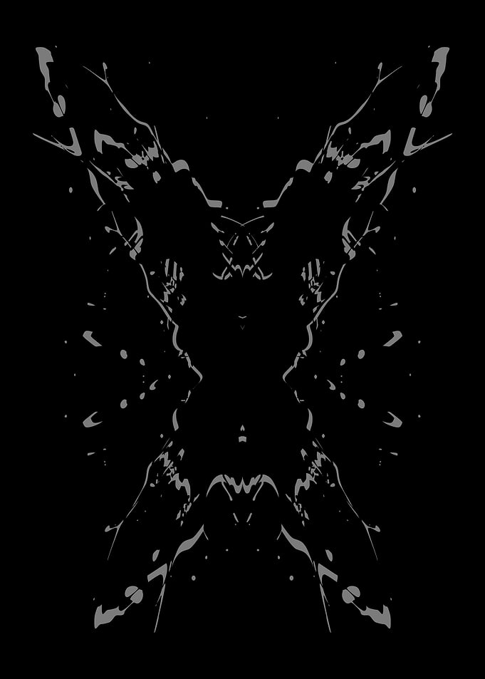 Abstract Ink Blot