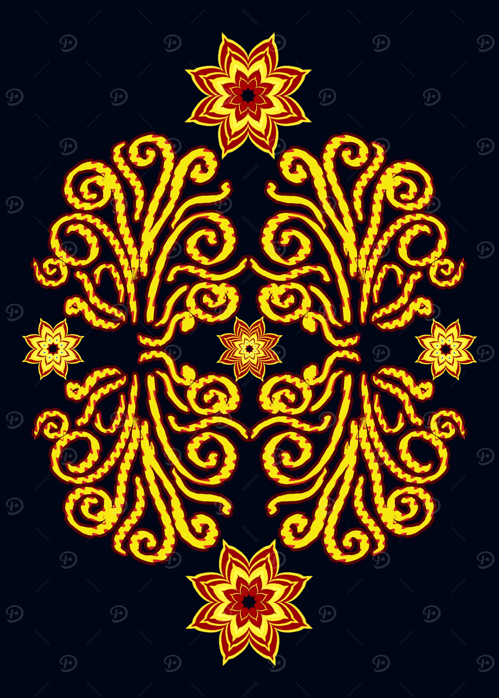Ornate Floral Design