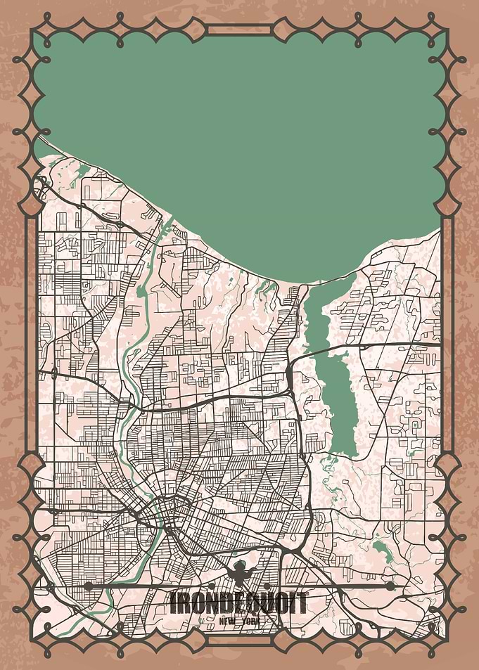 Irondequoit, NY Map