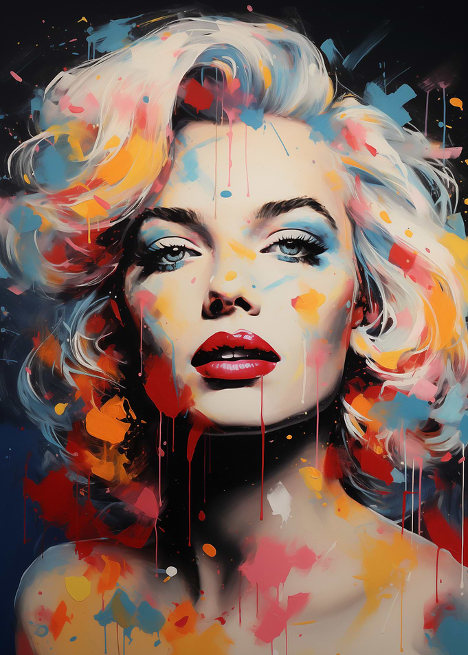 Marilyn Monroe Pop Art