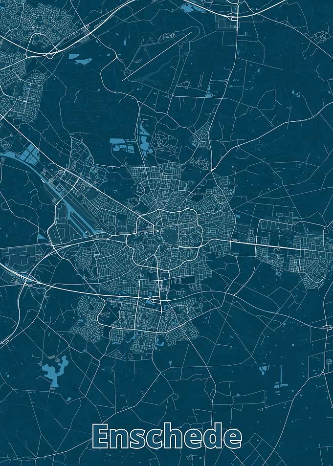 Enschede City Map